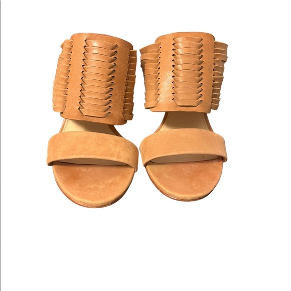 Vince Camuto Leather Slides - Picture 2 of 3